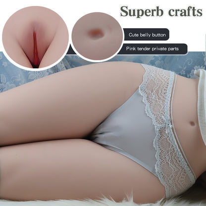 29LB Sex Doll Female Realistic Sex Torso with 3 in 1 Pocket Pussy Ass Stroker Sex Toy,Life-Sized Big Boobs Vaginal and Anal Adult Sex Dolls for Men, Taking Your Cum in Her Pussy